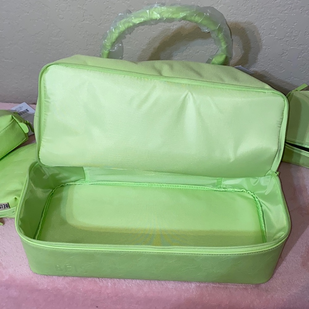 NFS💢 3 pc SET BEIS CITRON WEEKENDER & COSMETIC POUCHES - Picture 11 of 13